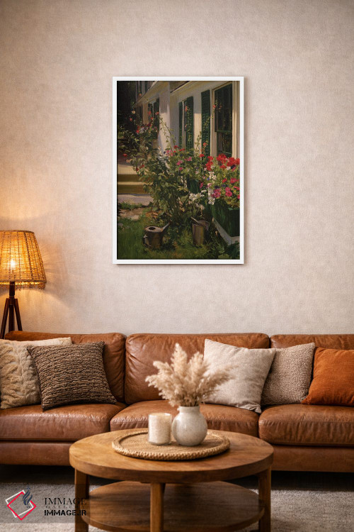 تابلو مدرن ایوان تابستانی اثر ایوان ویلسون - D1W