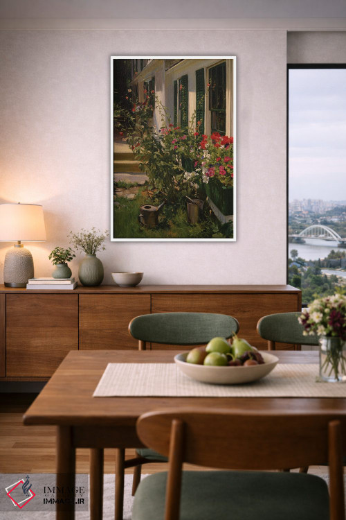 تابلو مدرن ایوان تابستانی اثر ایوان ویلسون - D6W