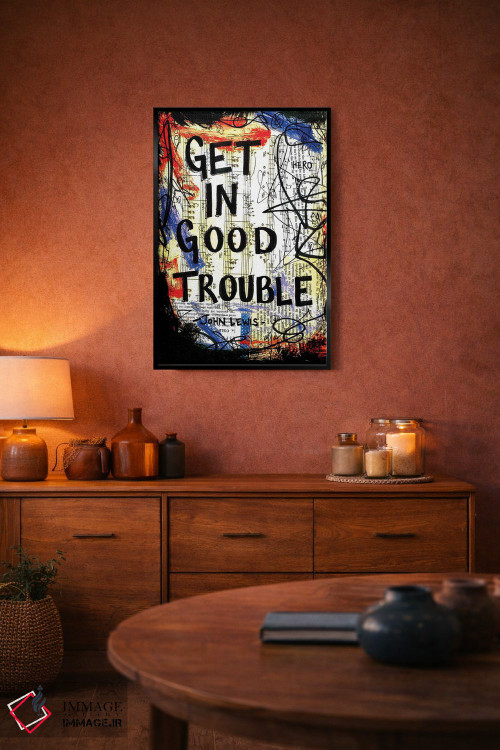 تابلو دکوراتیو دردسر خوب اثر الکسا بانکرافت - D3B
