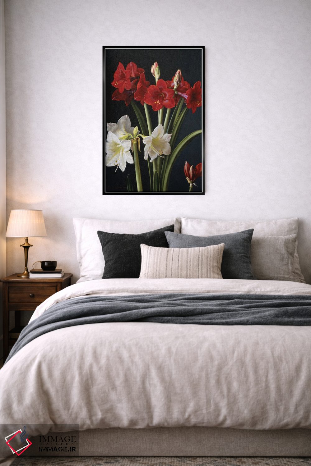 تابلو دکوراتیو آماریلیس اثر ایوان ویلسون - D6B