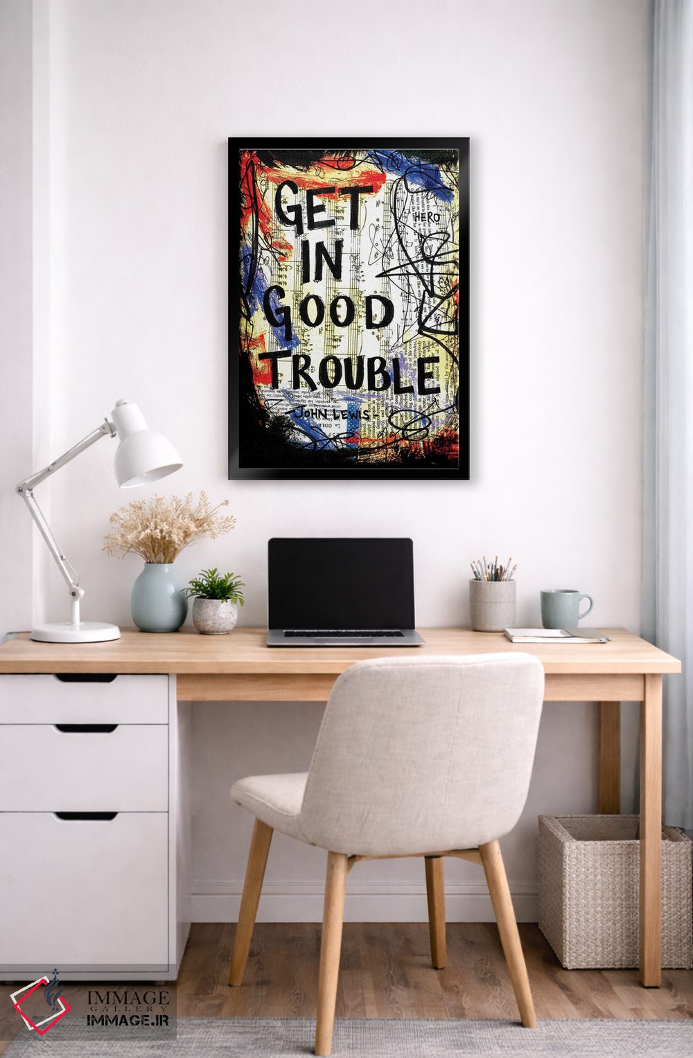 تابلو دکوراتیو دردسر خوب اثر الکسا بانکرافت - D6B