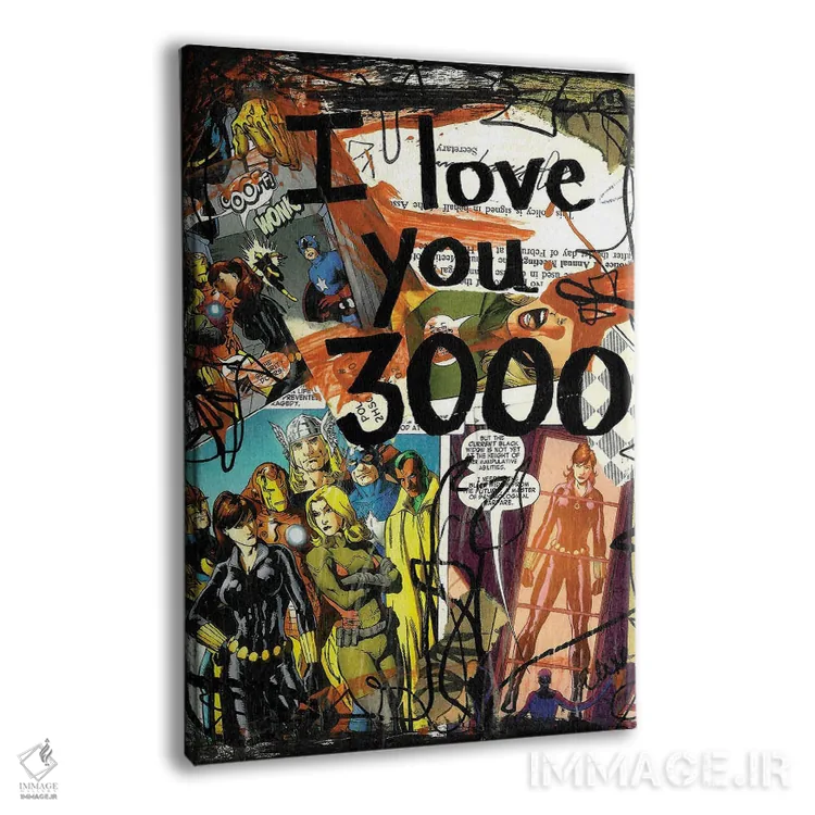 تابلو دکوراتیو ۳۰۰۰ انتقام جو اثر الکسا بانکرافت - نمای پرسپکتیو محصول