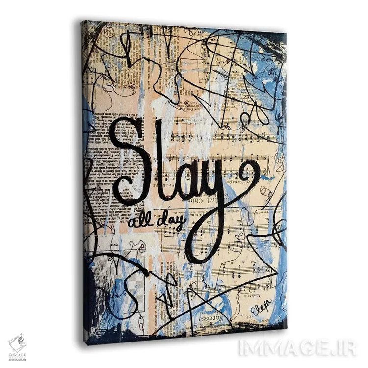 تابلو دکوراتیو کل روز بدرخش اثر الکسا بانکرافت - نمای پرسپکتیو محصول