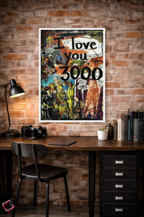 تابلو دکوراتیو ۳۰۰۰ انتقام جو اثر الکسا بانکرافت - D2W