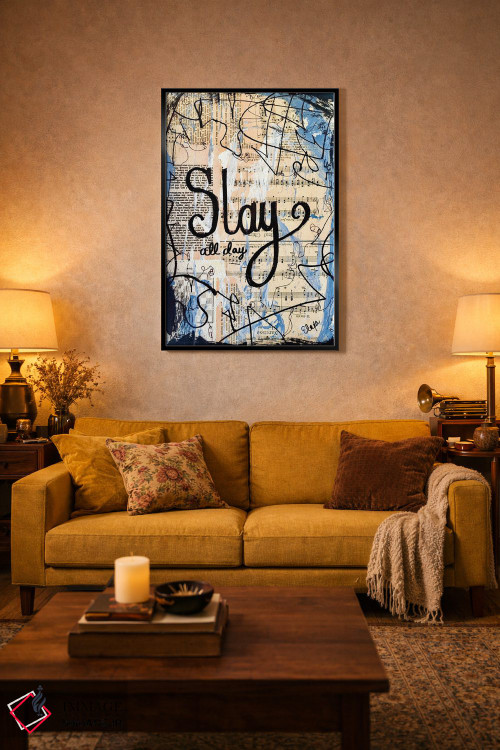 تابلو دکوراتیو کل روز بدرخش اثر الکسا بانکرافت - D4B