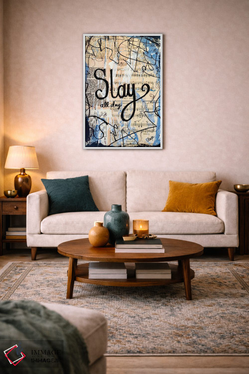 تابلو دکوراتیو کل روز بدرخش اثر الکسا بانکرافت - D2W