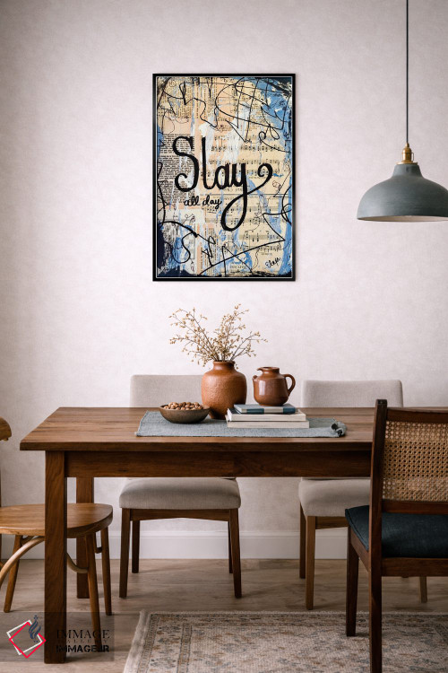 تابلو دکوراتیو کل روز بدرخش اثر الکسا بانکرافت - D6B