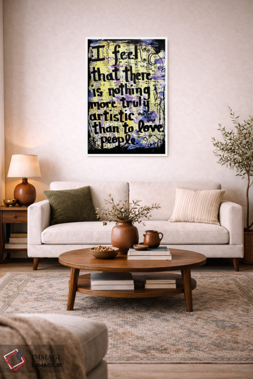 تابلو دکوراتیو عشق ون گوگ اثر الکسا بانکرافت - D3W