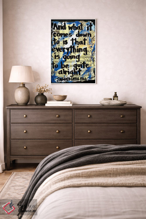 تابلو دکوراتیو محبوب تلخ اثر الکسا بانکرافت - D2W