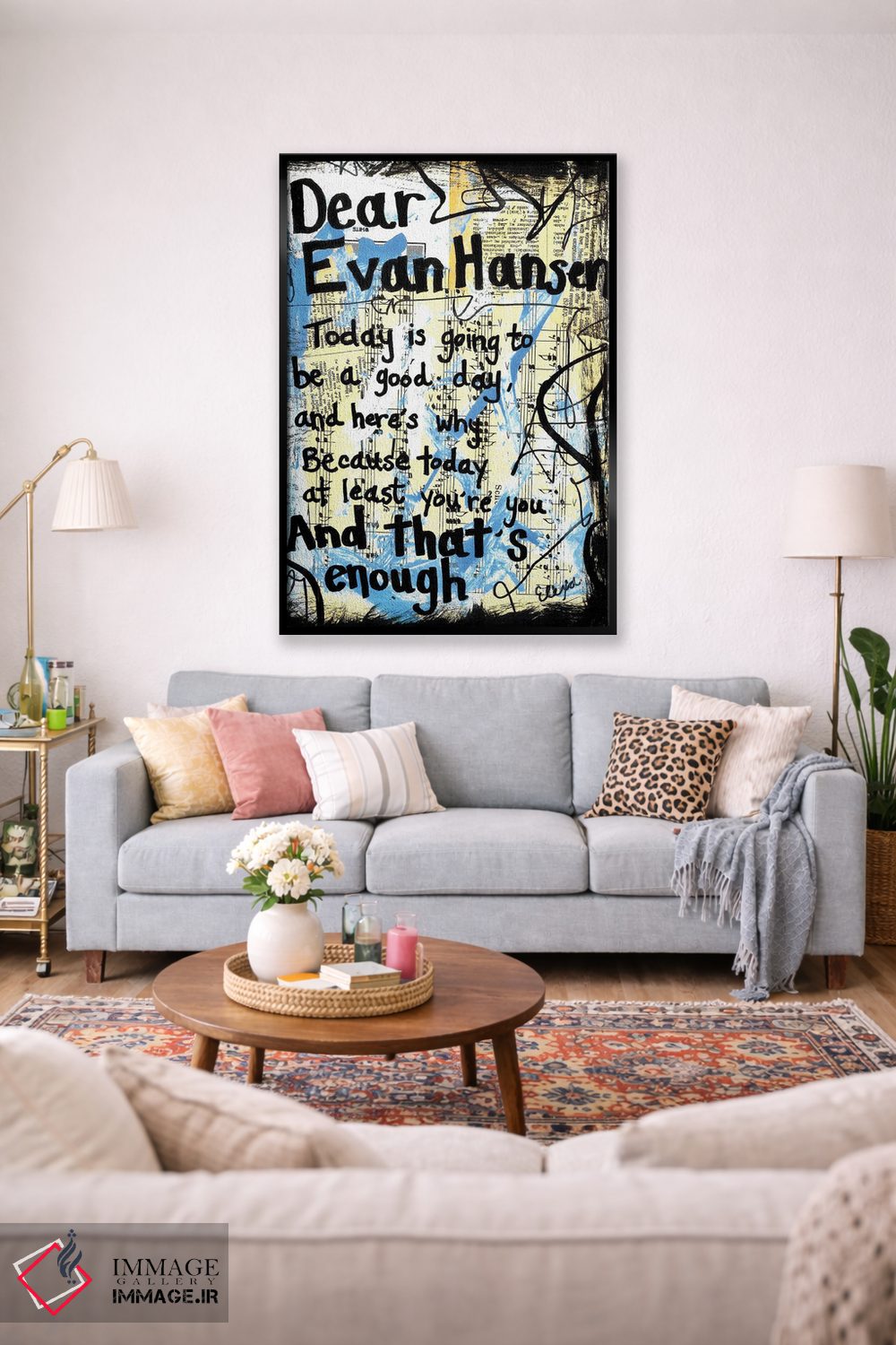 تابلو دکوراتیو اوان هنسن عزیز اثر الکسا بانکرافت - D1B