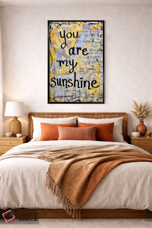 تابلو دکوراتیو تو آفتاب زندگی منی اثر الکسا بانکرافت - D4B