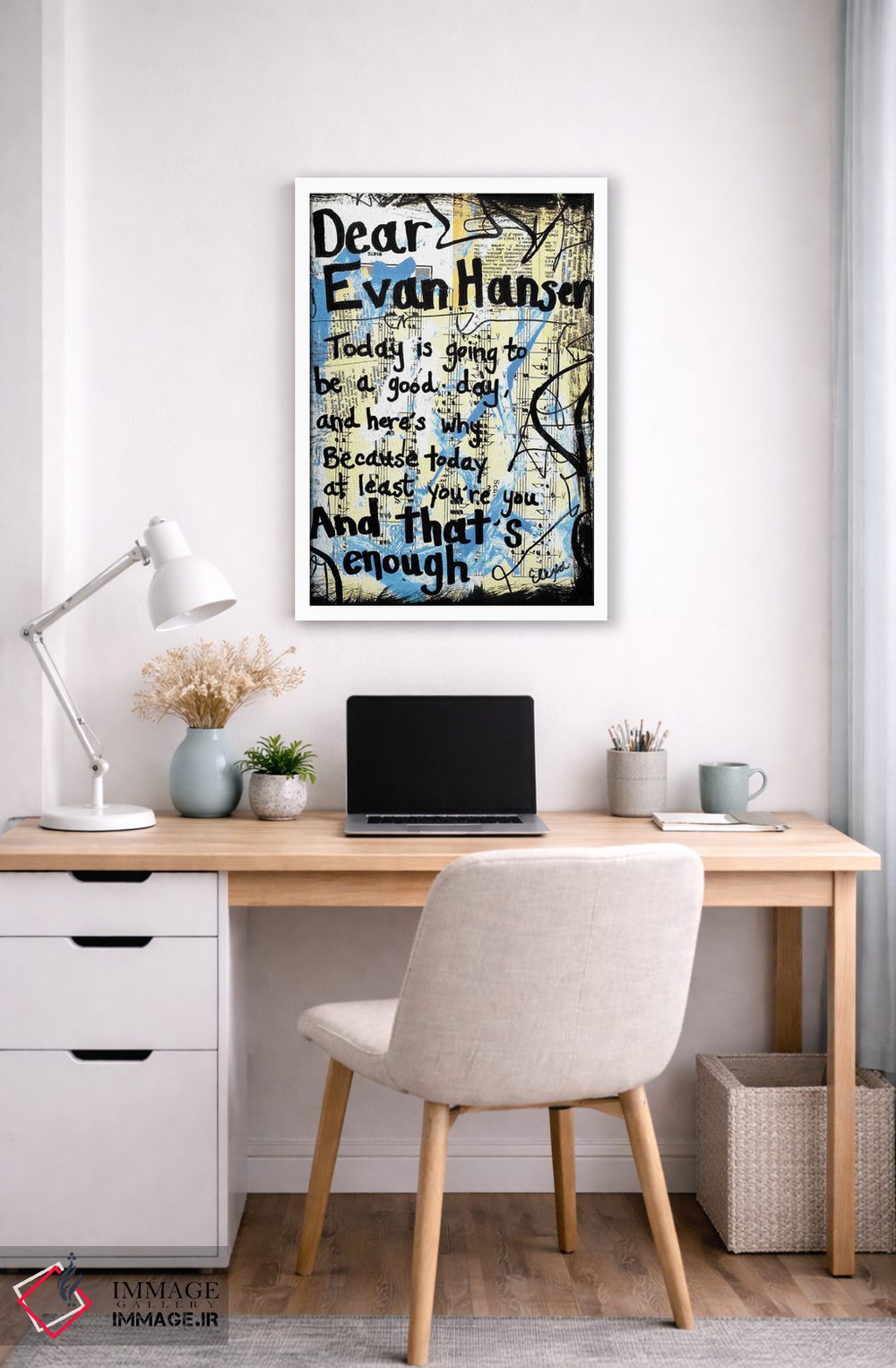 تابلو دکوراتیو اوان هنسن عزیز اثر الکسا بانکرافت - D5W