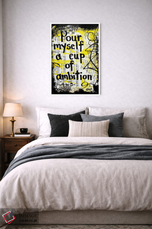 تابلو دکوراتیو ۹ تا ۵ اثر دالی پارتن - D5W