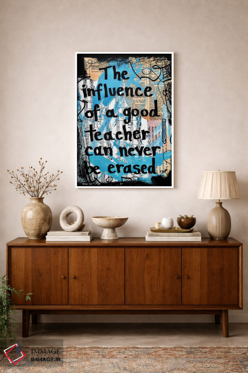 تابلو دکوراتیو معلم خوب اثر الکسا بانکرافت - D1W