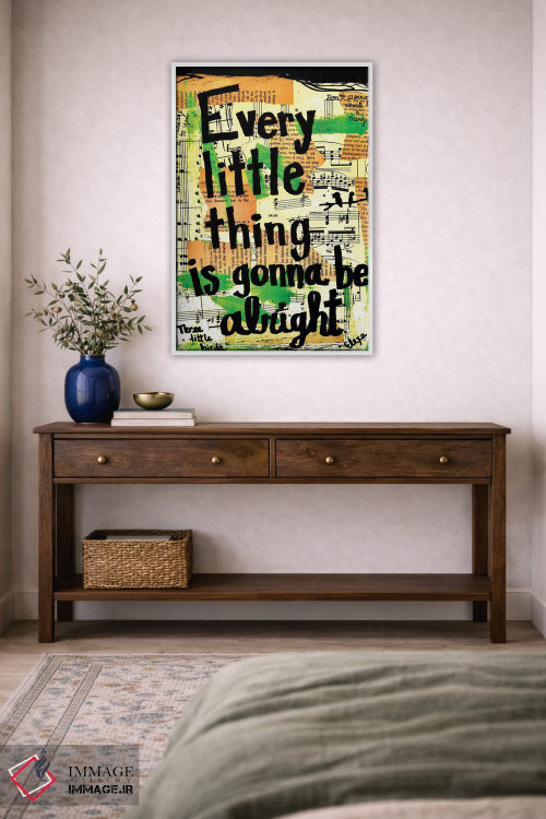 تابلو دکوراتیو سه پرنده کوچک اثر الکسا بانکرافت - D3W