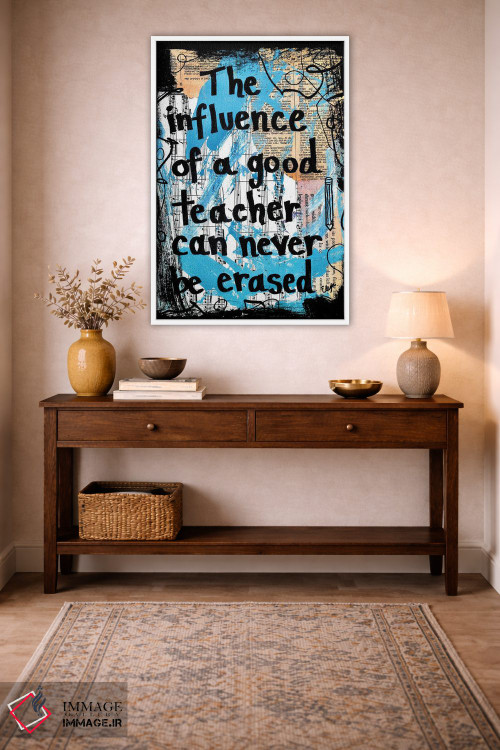 تابلو دکوراتیو معلم خوب اثر الکسا بانکرافت - D2W