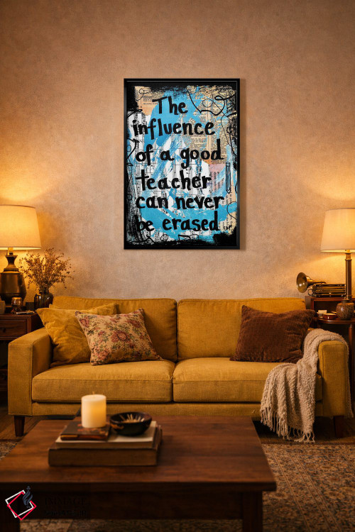 تابلو دکوراتیو معلم خوب اثر الکسا بانکرافت - D4B