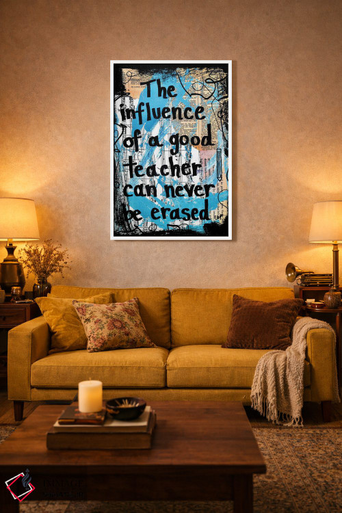 تابلو دکوراتیو معلم خوب اثر الکسا بانکرافت - D3W