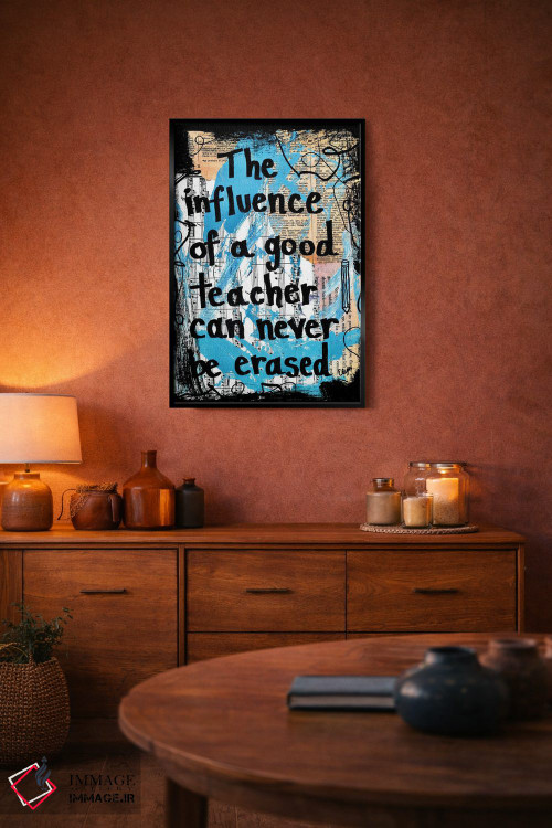 تابلو دکوراتیو معلم خوب اثر الکسا بانکرافت - D5B