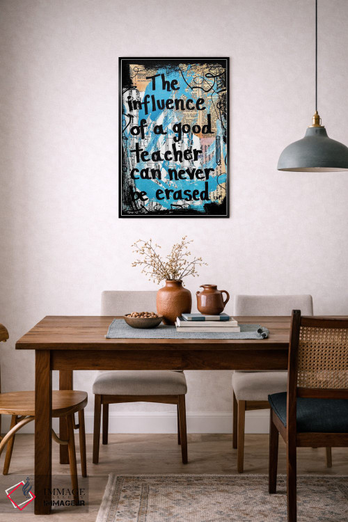 تابلو دکوراتیو معلم خوب اثر الکسا بانکرافت - D6B