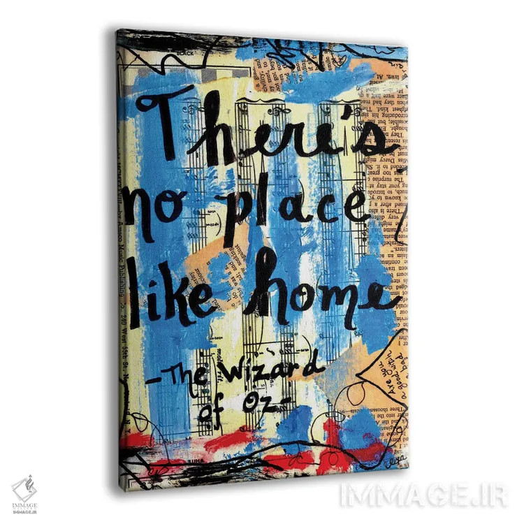 تابلو دکوراتیو خانه اثر الکسا بانکرافت - نمای پرسپکتیو محصول