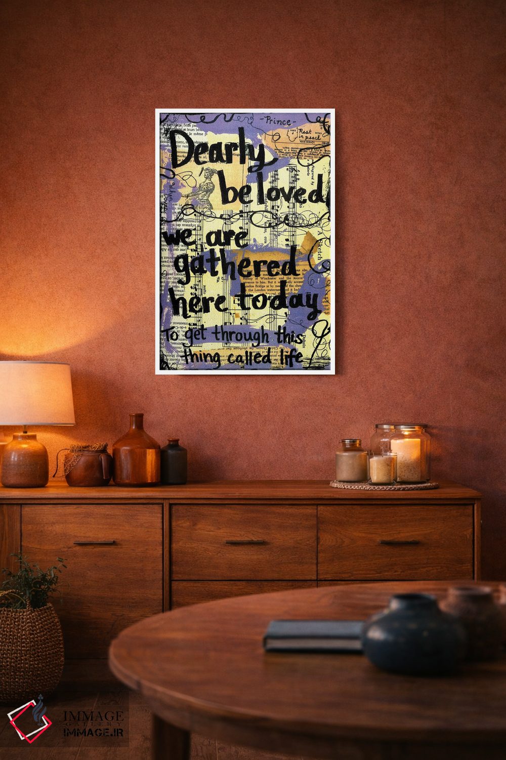 تابلو دکوراتیو محبوب عزیز اثر الکسا بانکرافت - D5W