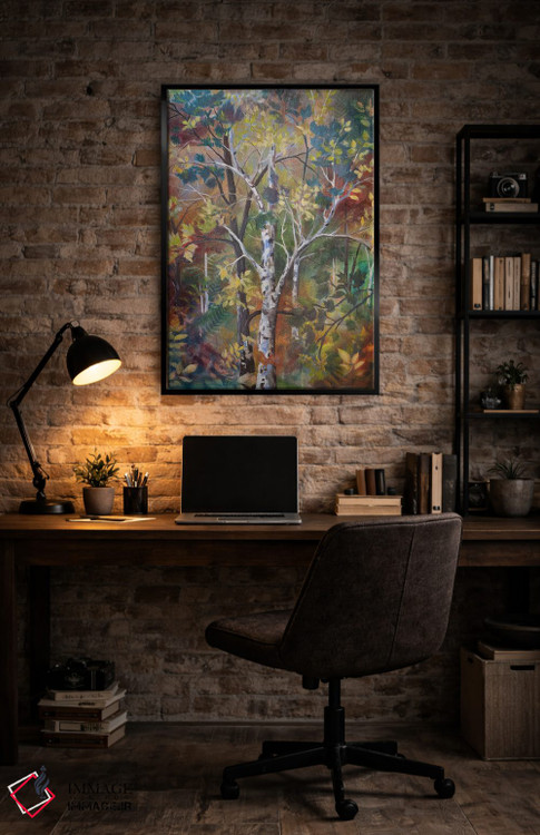 تابلو دکوراتیو گشتی در فتوسنتز اثر الیری ریـدال - D5B