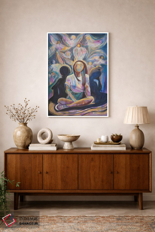 تابلو دکوراتیو اگر فقط می دانستیم اثر الیری ریـدال - D1W