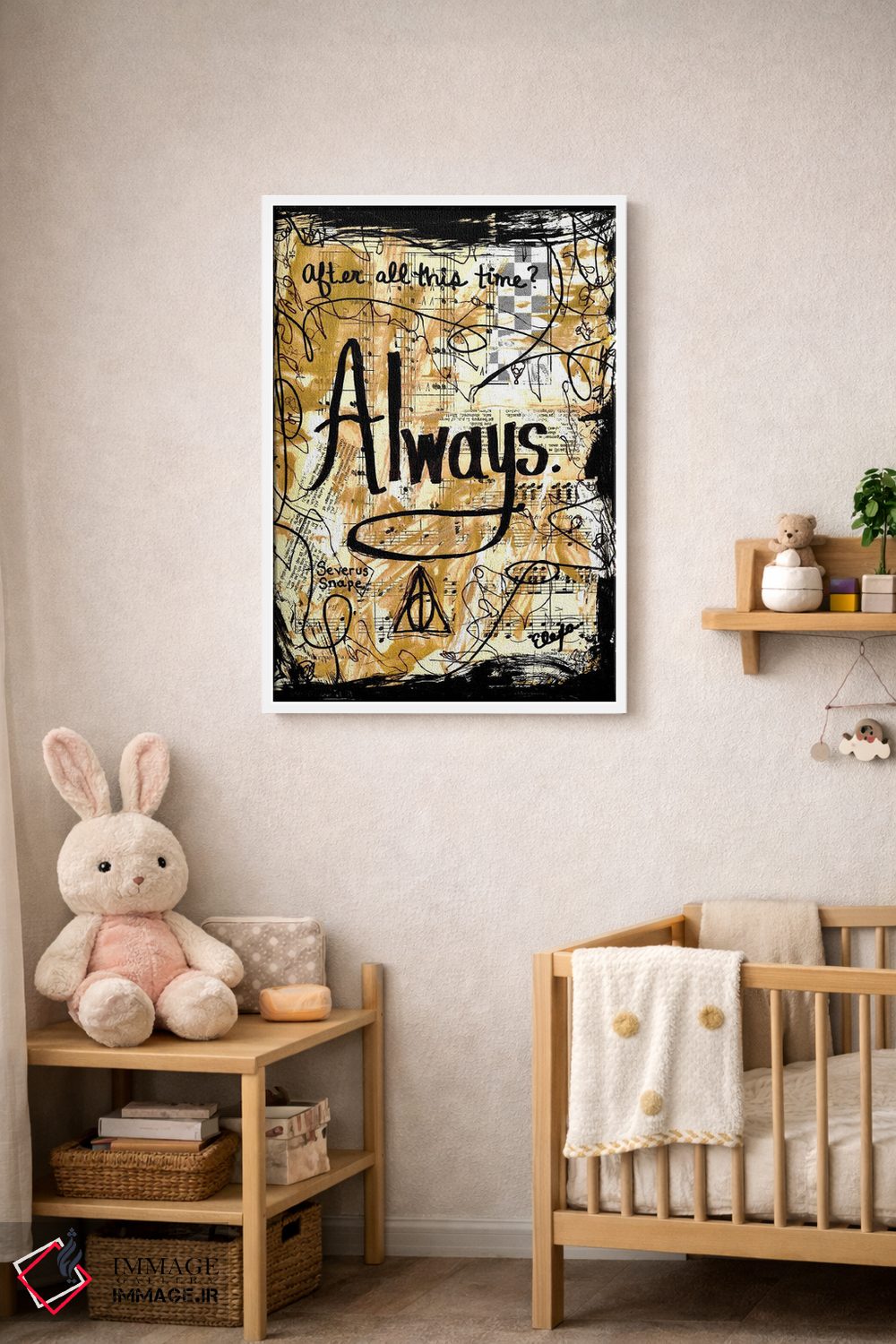 تابلو دکوراتیو همیشه اثر الکسا بانکرافت - D3W