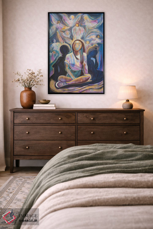 تابلو دکوراتیو اگر فقط می دانستیم اثر الیری ریـدال - D4B