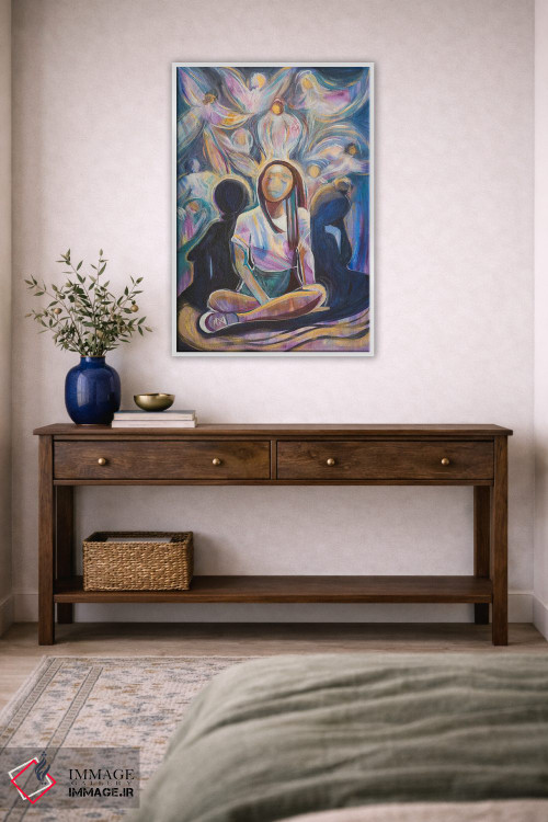 تابلو دکوراتیو اگر فقط می دانستیم اثر الیری ریـدال - D3W