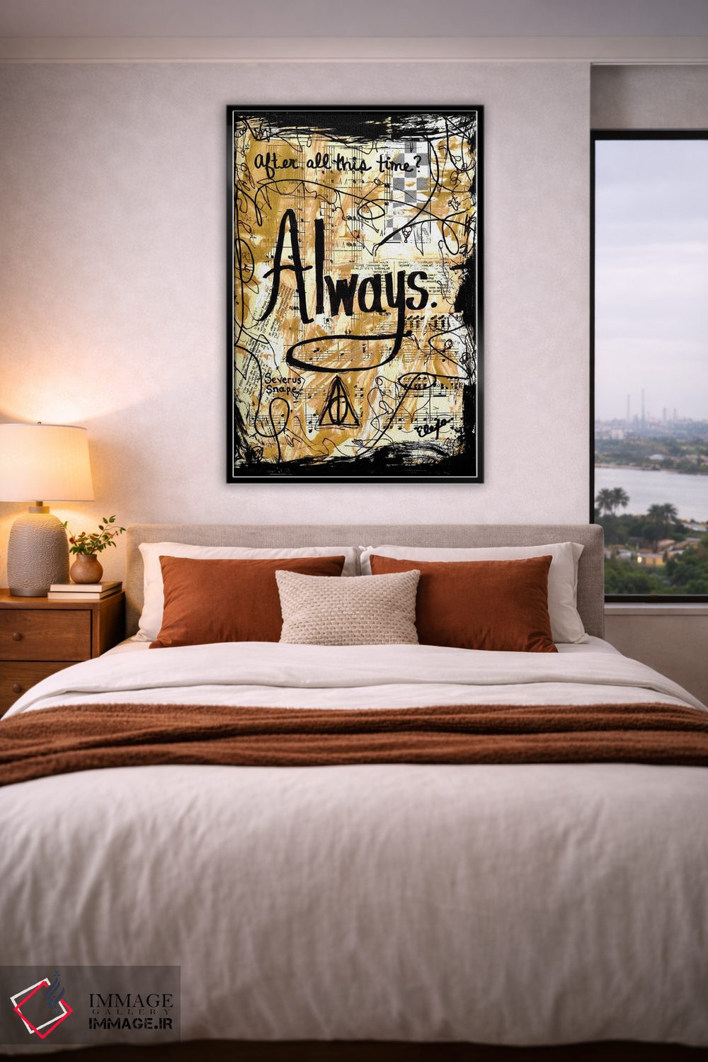 تابلو دکوراتیو همیشه اثر الکسا بانکرافت - D5B