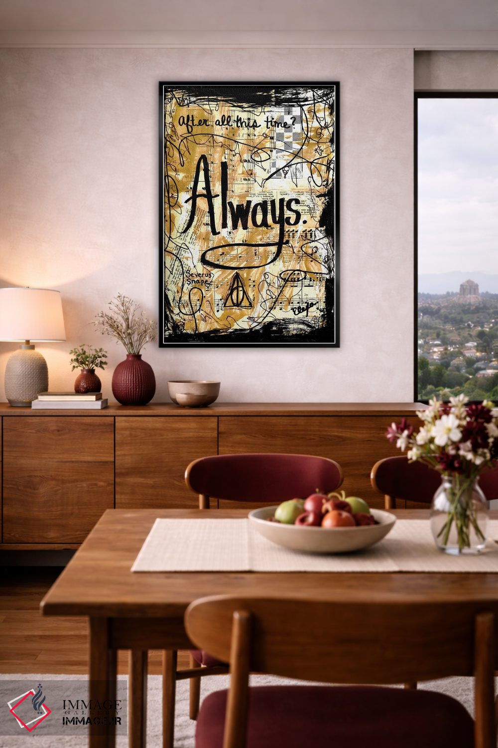 تابلو دکوراتیو همیشه اثر الکسا بانکرافت - D6B