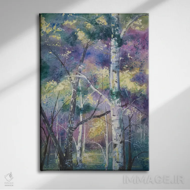 تابلو دکوراتیو فقط سرما اثر الیری ریـدال - نمای روبهرو روی دیوار