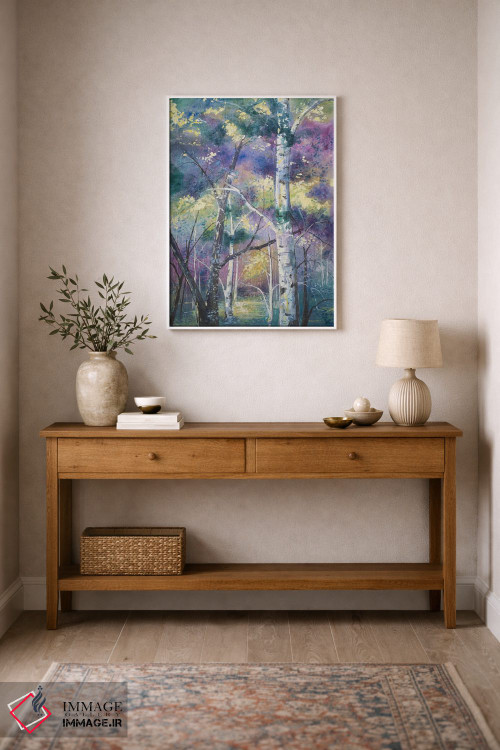 تابلو دکوراتیو فقط سرما اثر الیری ریـدال - D1W