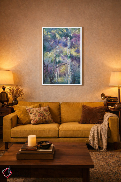 تابلو دکوراتیو فقط سرما اثر الیری ریـدال - D2W