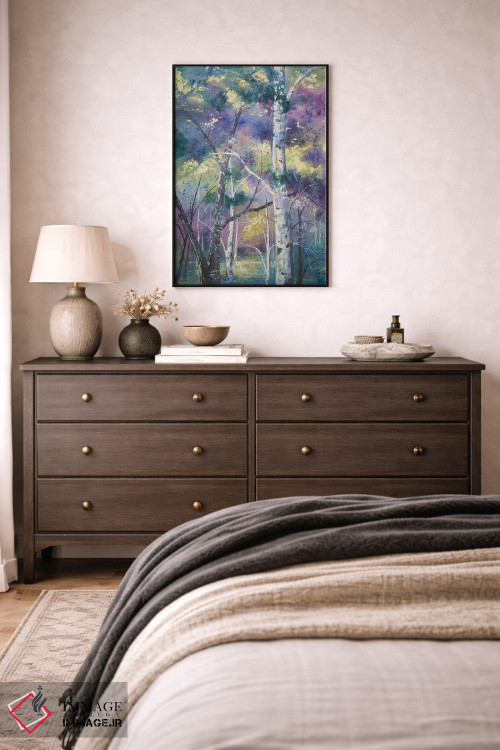 تابلو دکوراتیو فقط سرما اثر الیری ریـدال - D4B