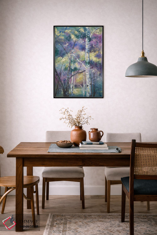 تابلو دکوراتیو فقط سرما اثر الیری ریـدال - D6B