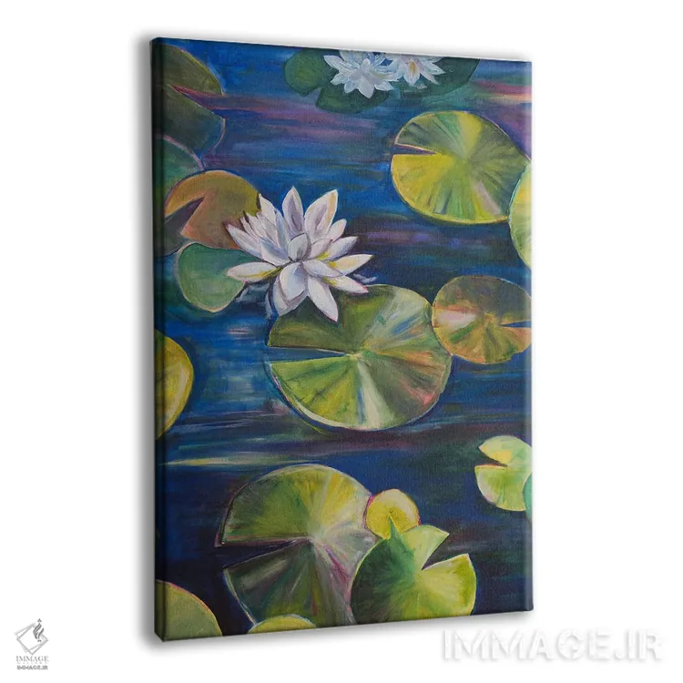 تابلو دکوراتیو آرام و پرطراوت اثر الیری ریـدال - نمای پرسپکتیو محصول