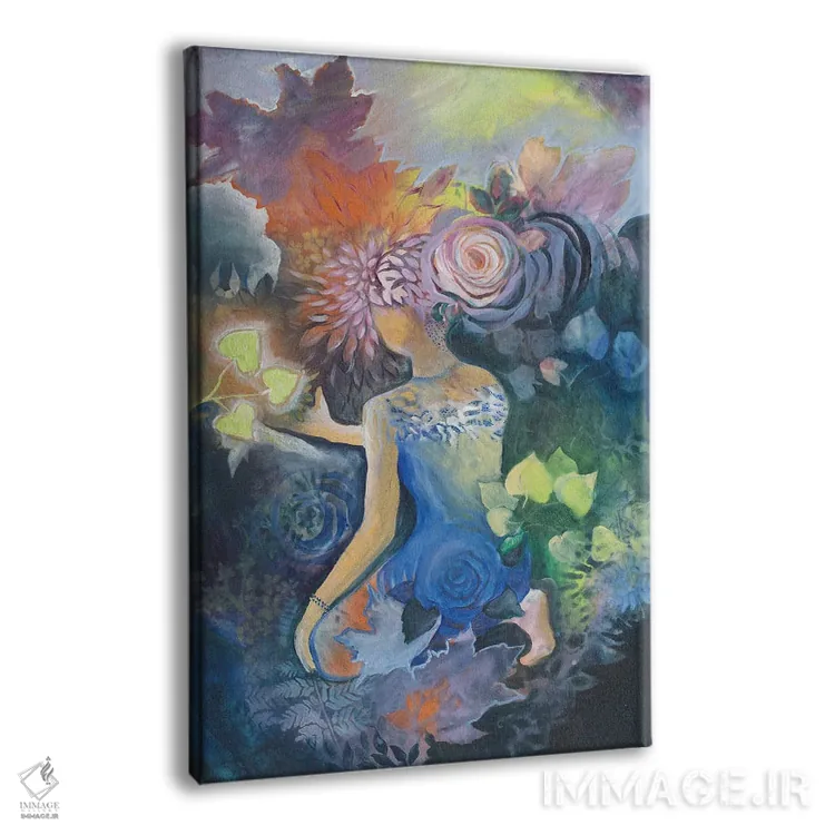 تابلو دکوراتیو کنجکاوی اثر الیری ریـدال - نمای پرسپکتیو محصول