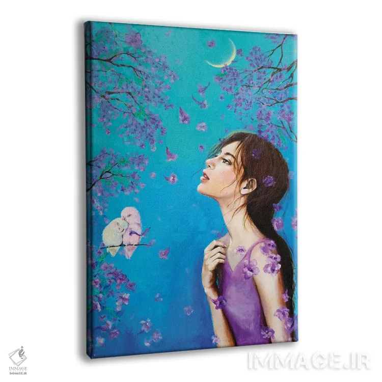 تابلو دکوراتیو دلتنگی: جاکارانداها اثر یوری کیم - نمای پرسپکتیو محصول