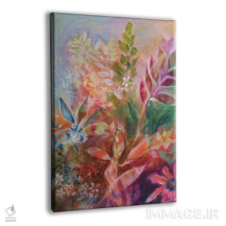 تابلو دکوراتیو حمام طبیعت ۳ اثر الیری ریـدال - نمای پرسپکتیو محصول