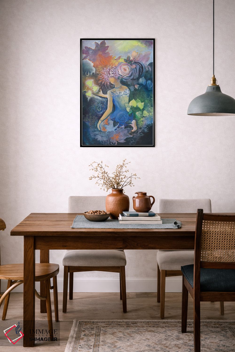 تابلو دکوراتیو کنجکاوی اثر الیری ریـدال - D5B