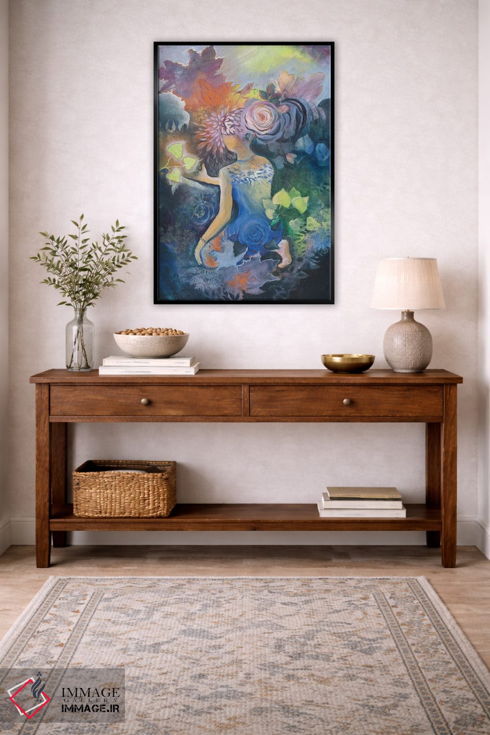 تابلو دکوراتیو کنجکاوی اثر الیری ریـدال - D4B