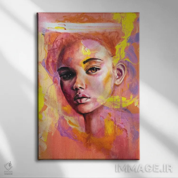 تابلو دکوراتیو شاید اثر یوری کیم - نمای روبهرو روی دیوار