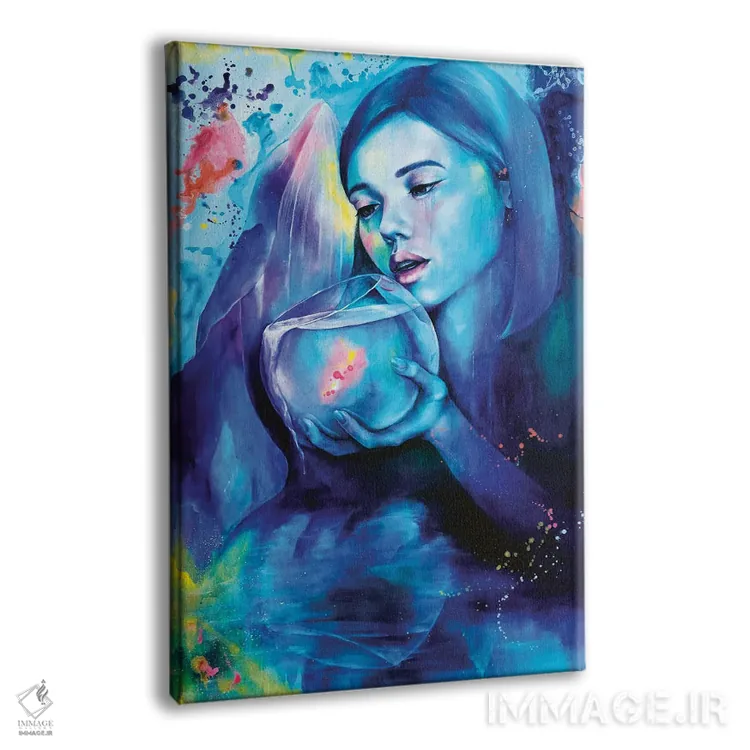 تابلو دکوراتیو رهایت می کنم اثر یوری کیم - نمای پرسپکتیو محصول