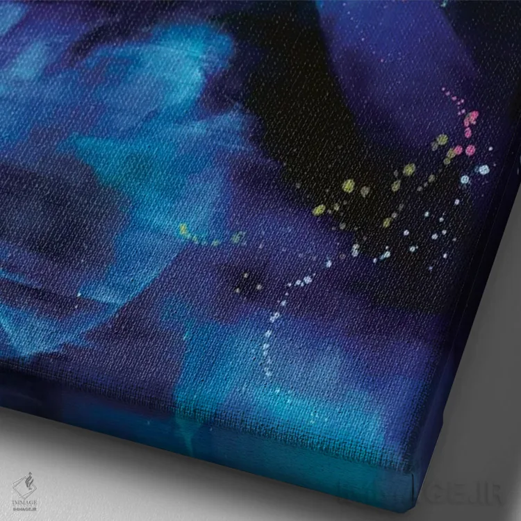 تابلو دکوراتیو رهایت می کنم اثر یوری کیم - نمای نزدیک بافت بوم