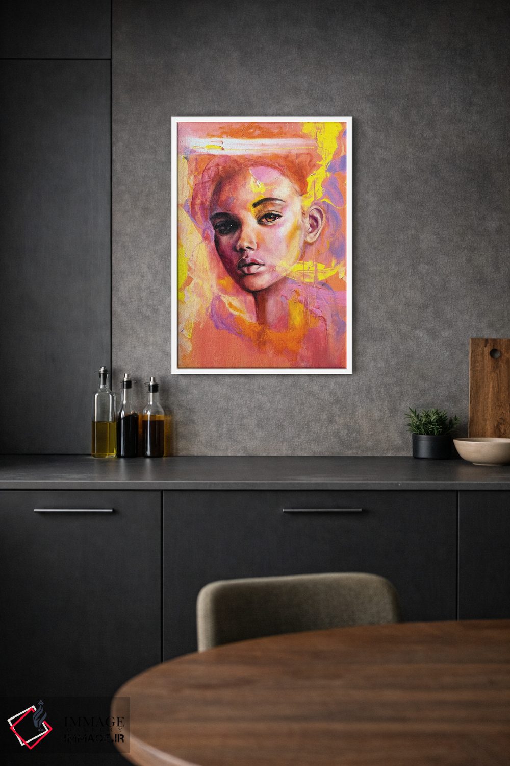 تابلو دکوراتیو شاید اثر یوری کیم - D1W