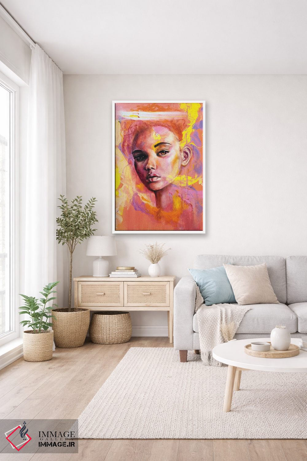 تابلو دکوراتیو شاید اثر یوری کیم - D3W