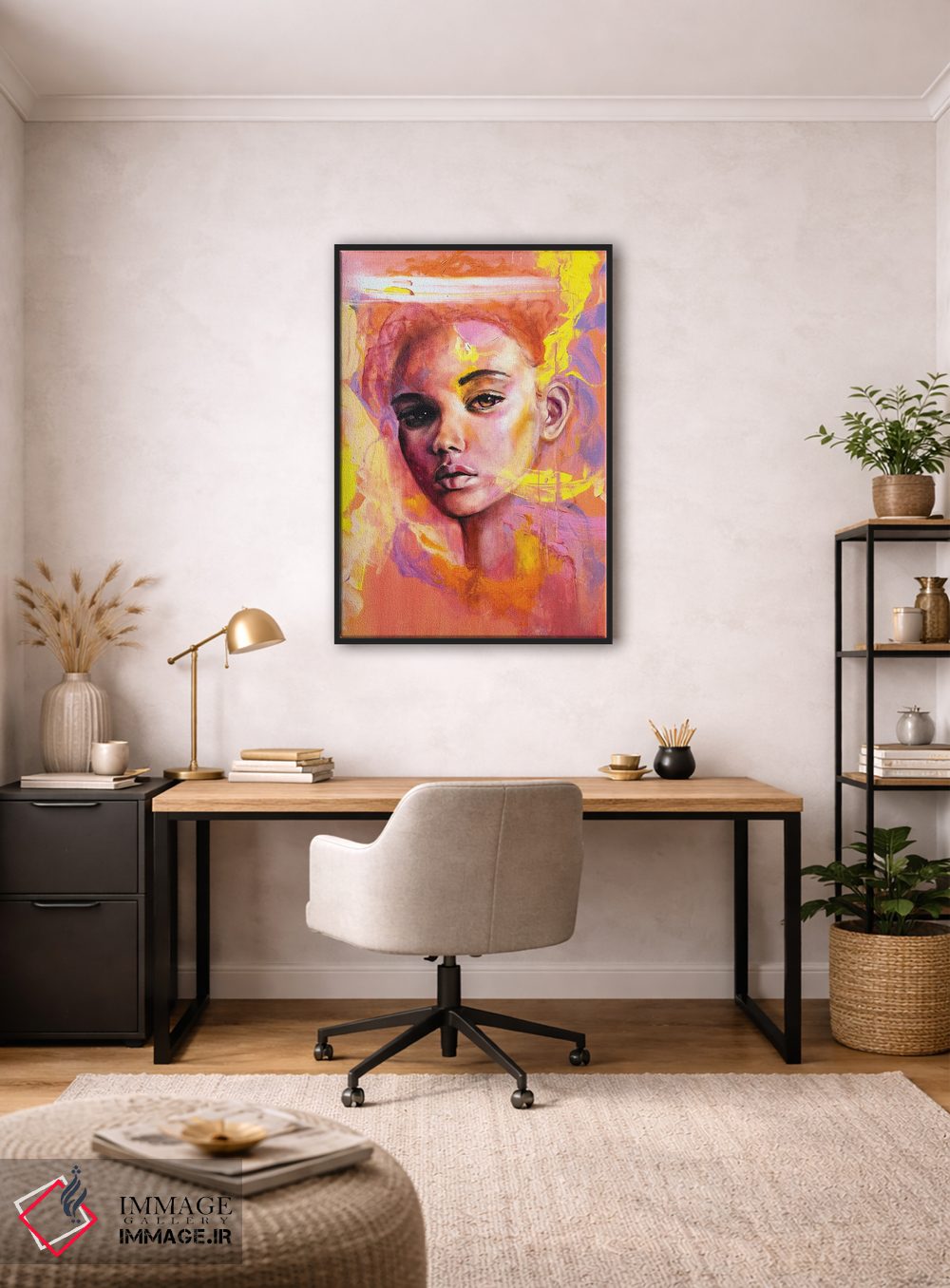 تابلو دکوراتیو شاید اثر یوری کیم - D5B